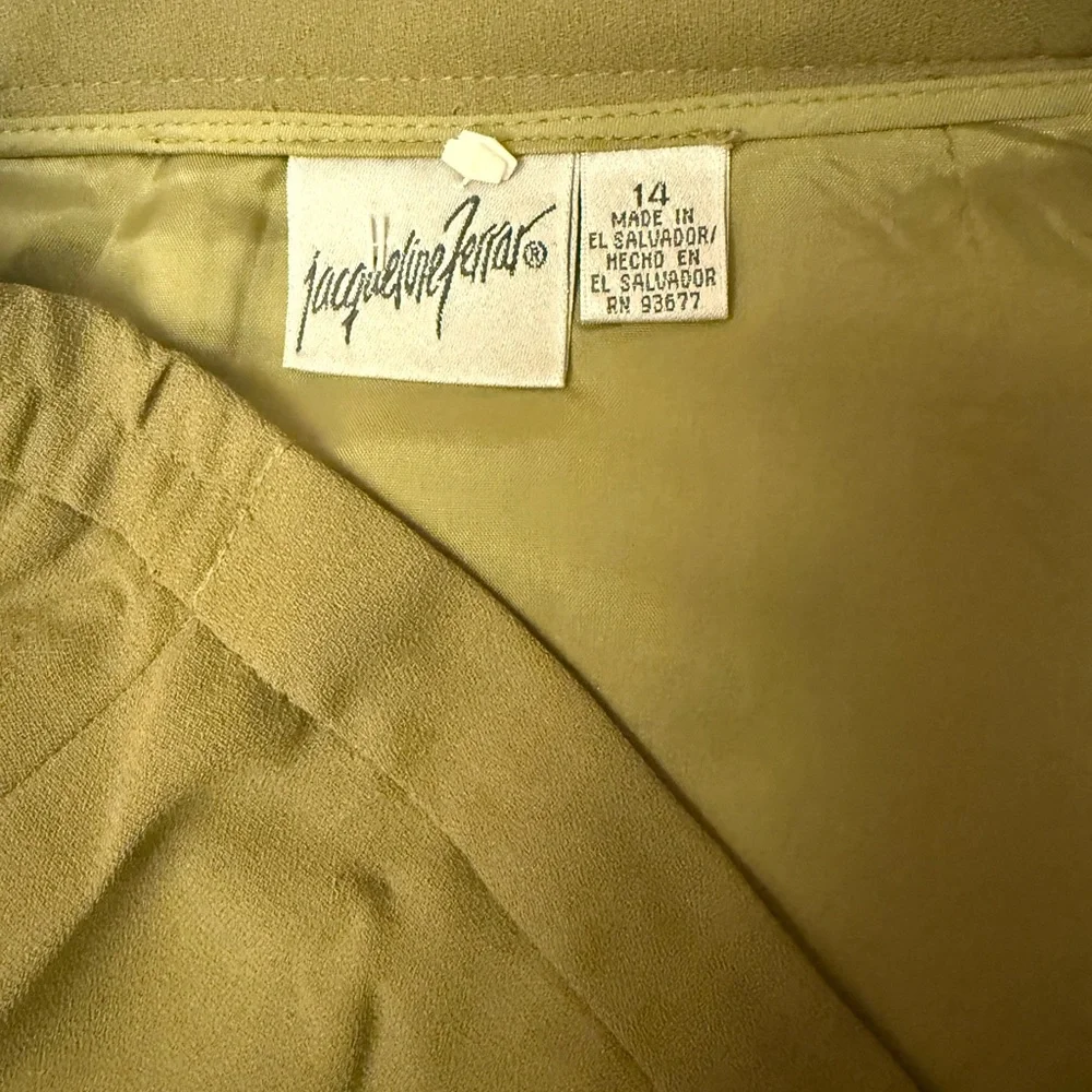Jacqueline Ferrar Olive Pencil Skirt